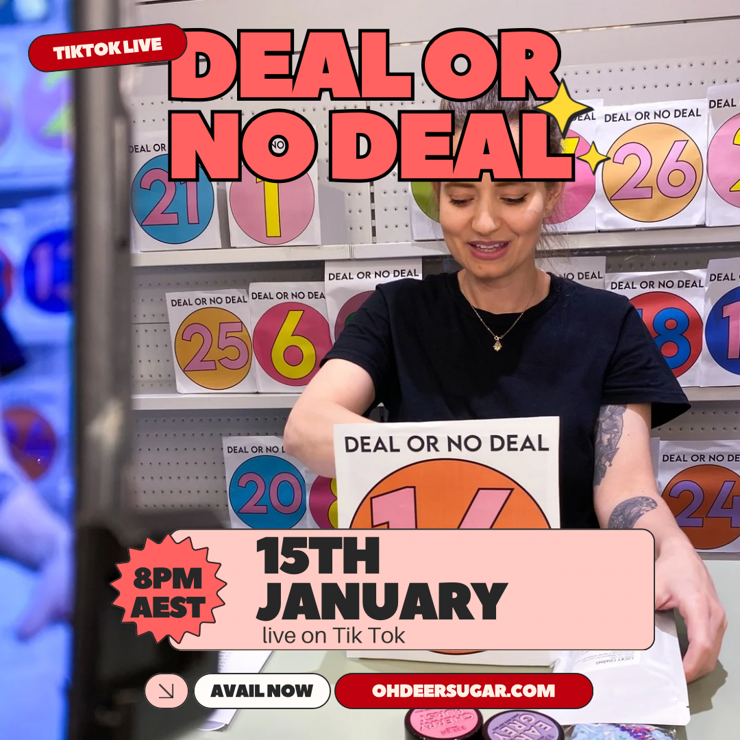 ✨WEDNESDAY 15th JANUARY✨ Deal or No Deal TikTok LIVE ticket ($60 worth of products/goodies PLUS)NES