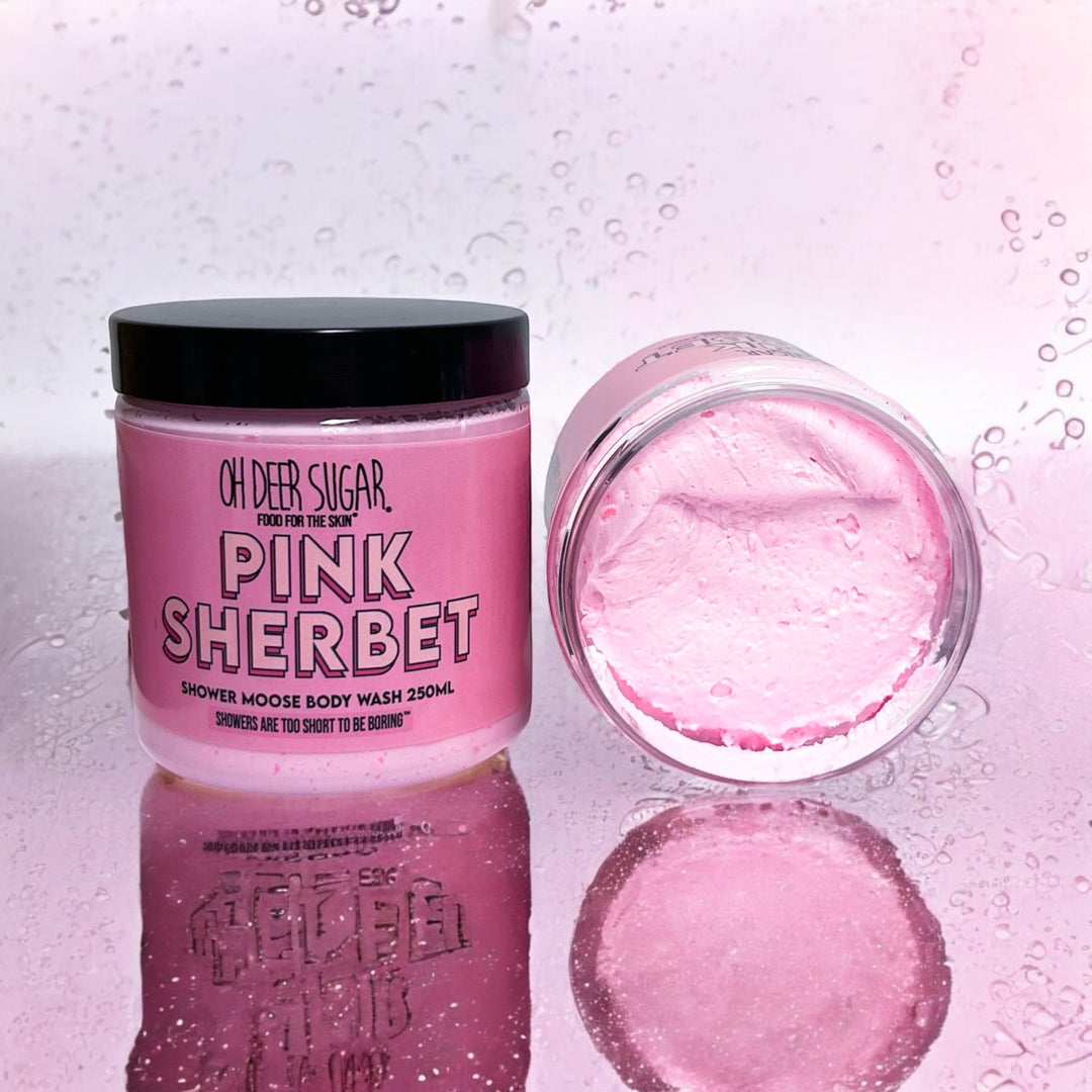 Pink sherbet SHOWER MOOSE BODY WASH 250ml