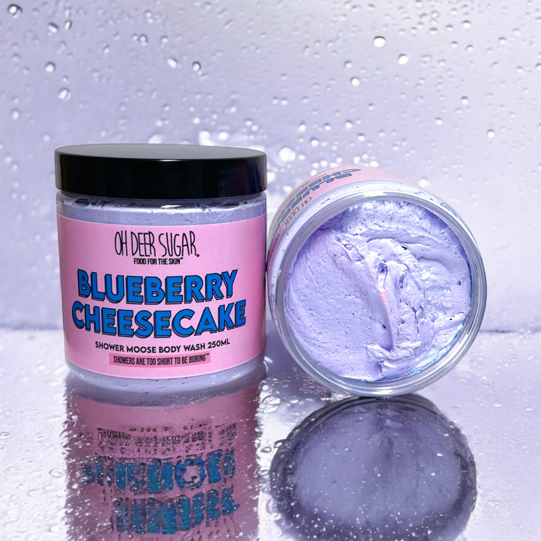 blueberry cheesecake SHOWER MOOSE BODY WASH 250ml