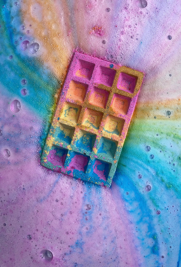 Unicorn Waffle Bath Bomb 180g