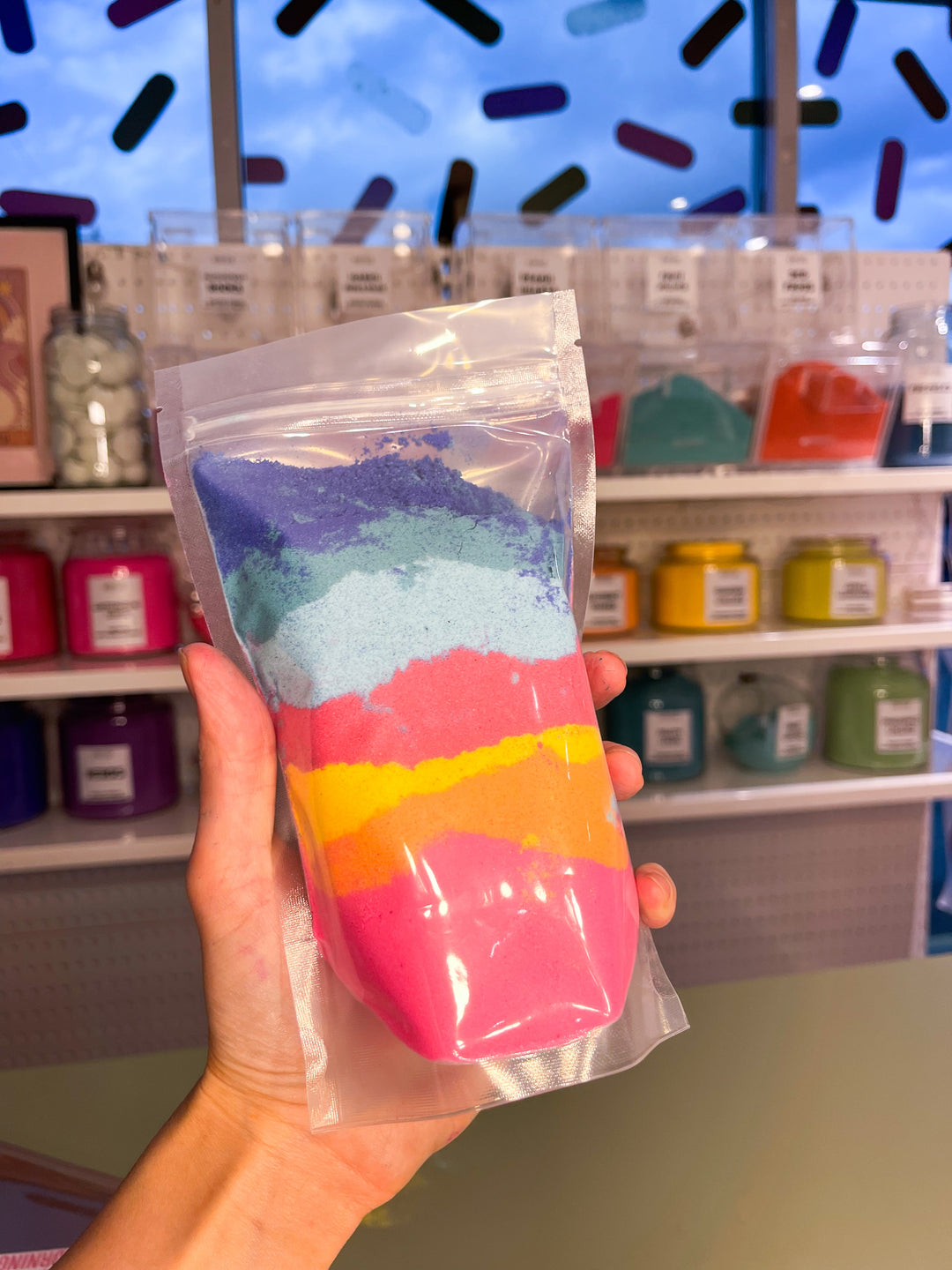 bath bomb crumble pick and mix candy shop