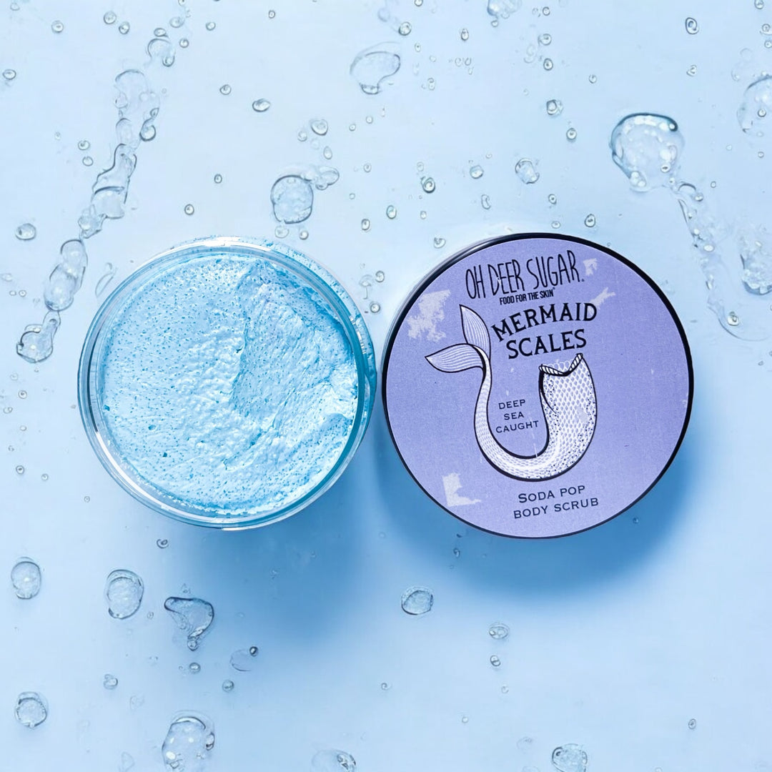 mermaid scales SODA POP BODY SCRUB