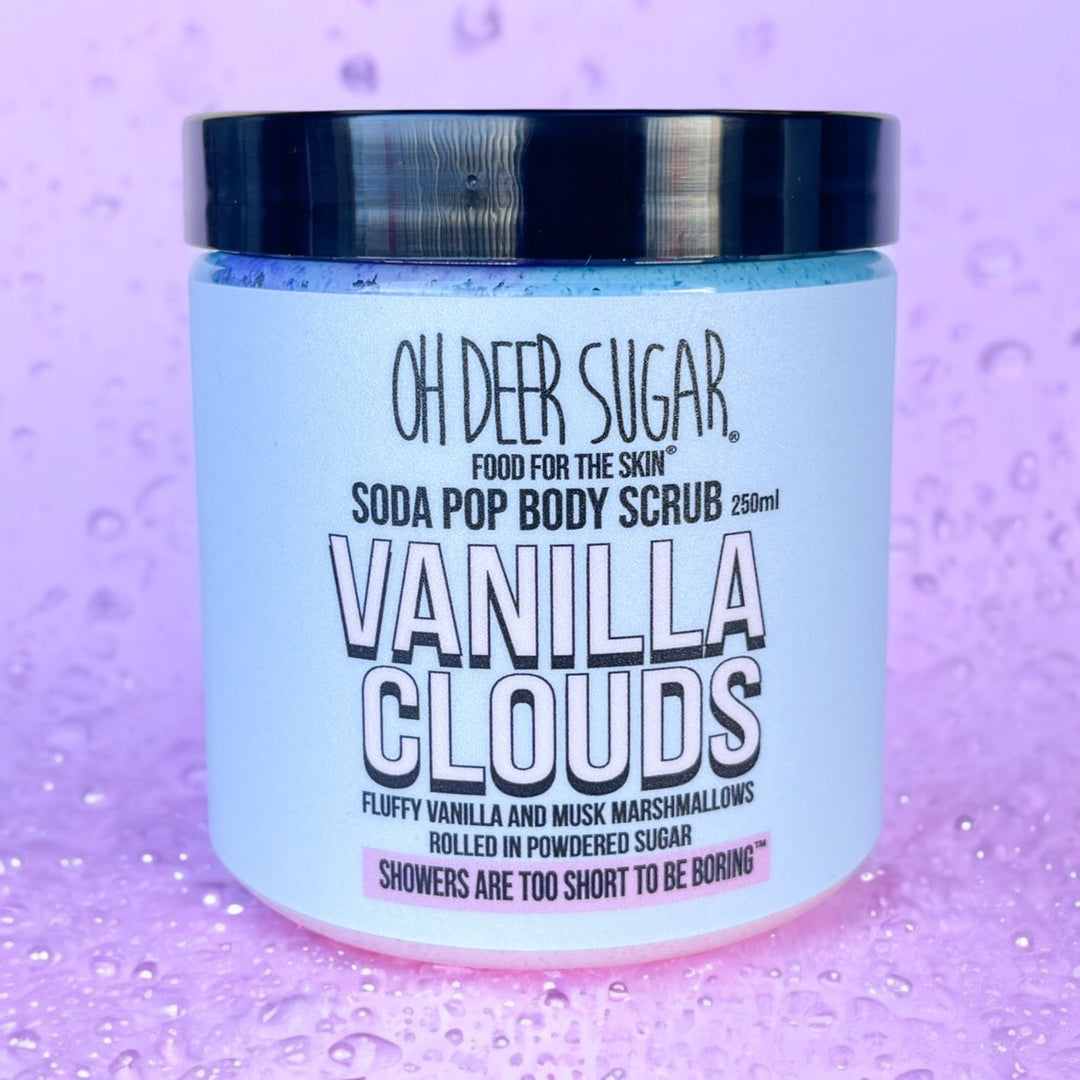 Vanilla Clouds Soda Pop Body Scrub 250ml