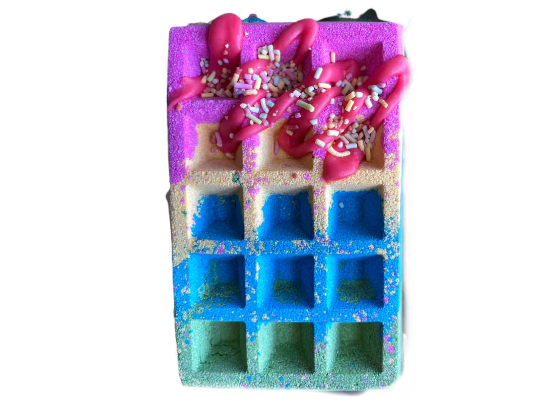 ice cream parlour WAFFLE BATH BOMB 180g