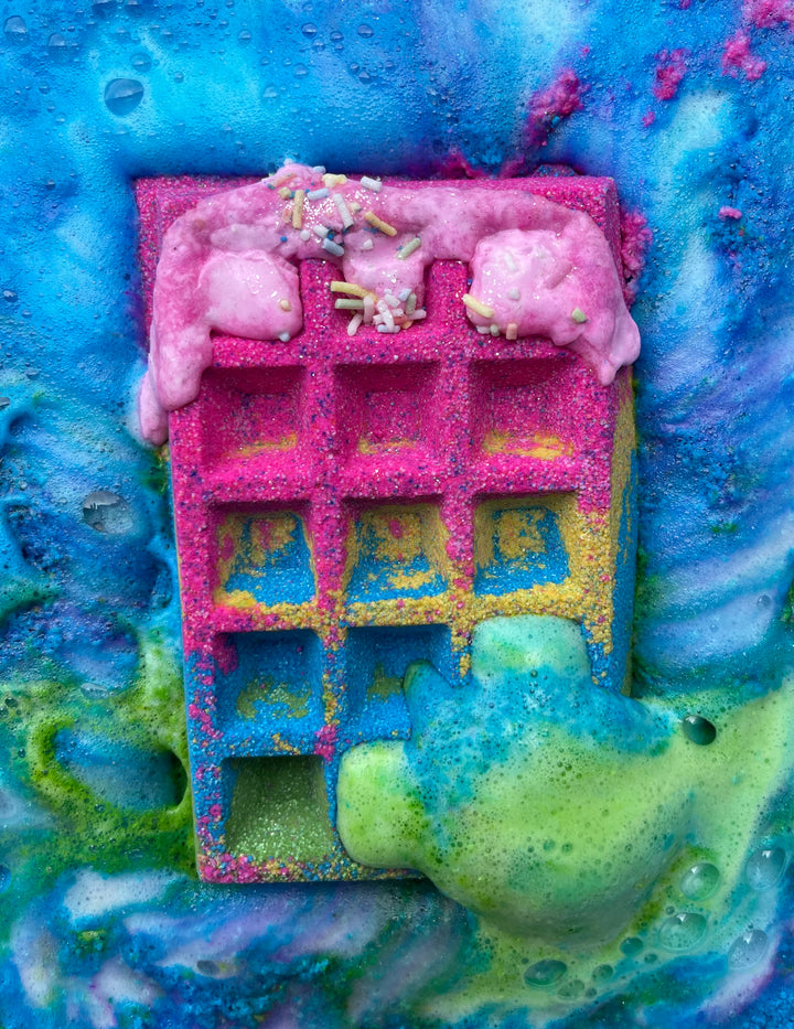 ice cream parlour WAFFLE BATH BOMB 180g